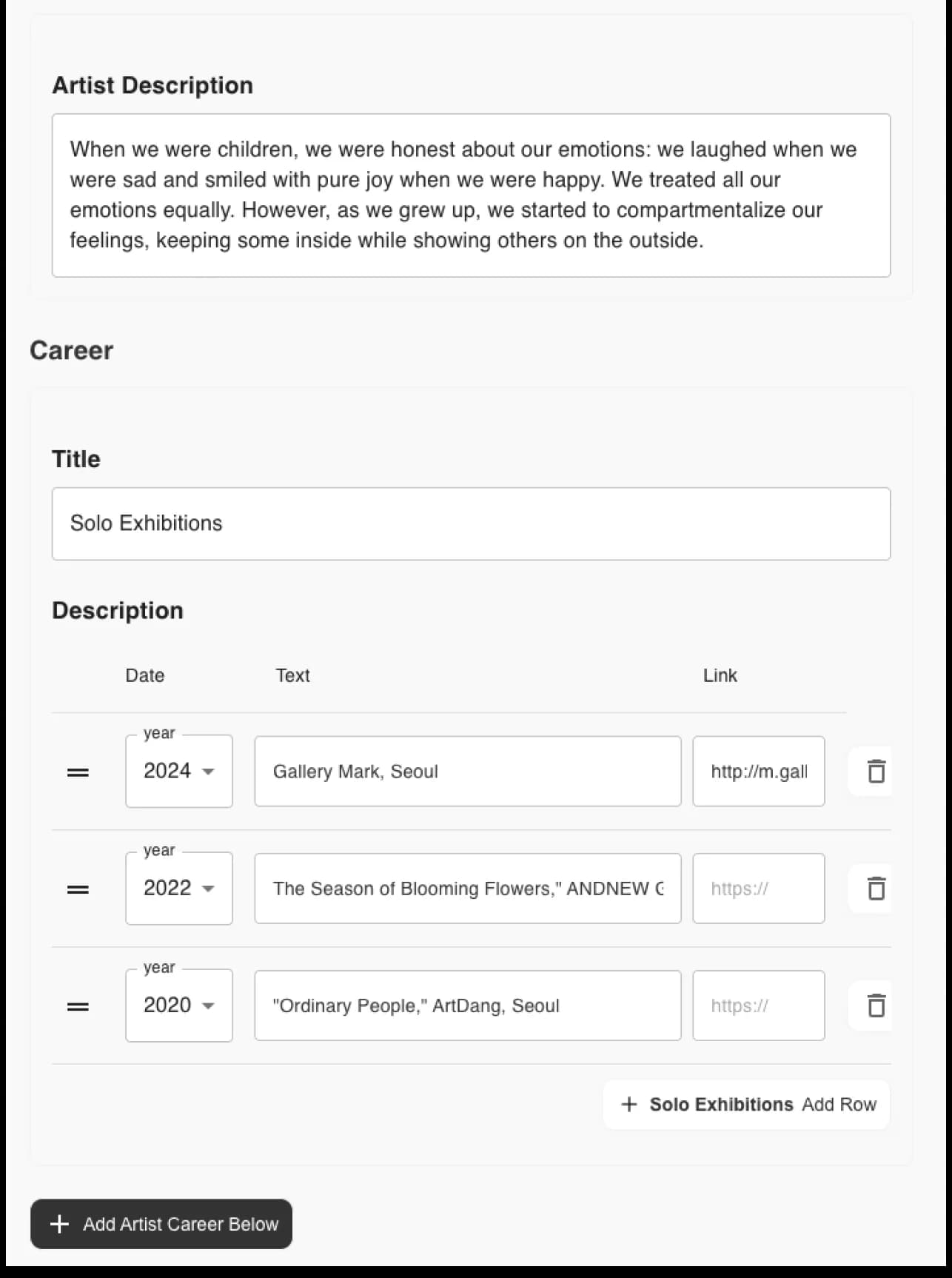 Cloud CV Management